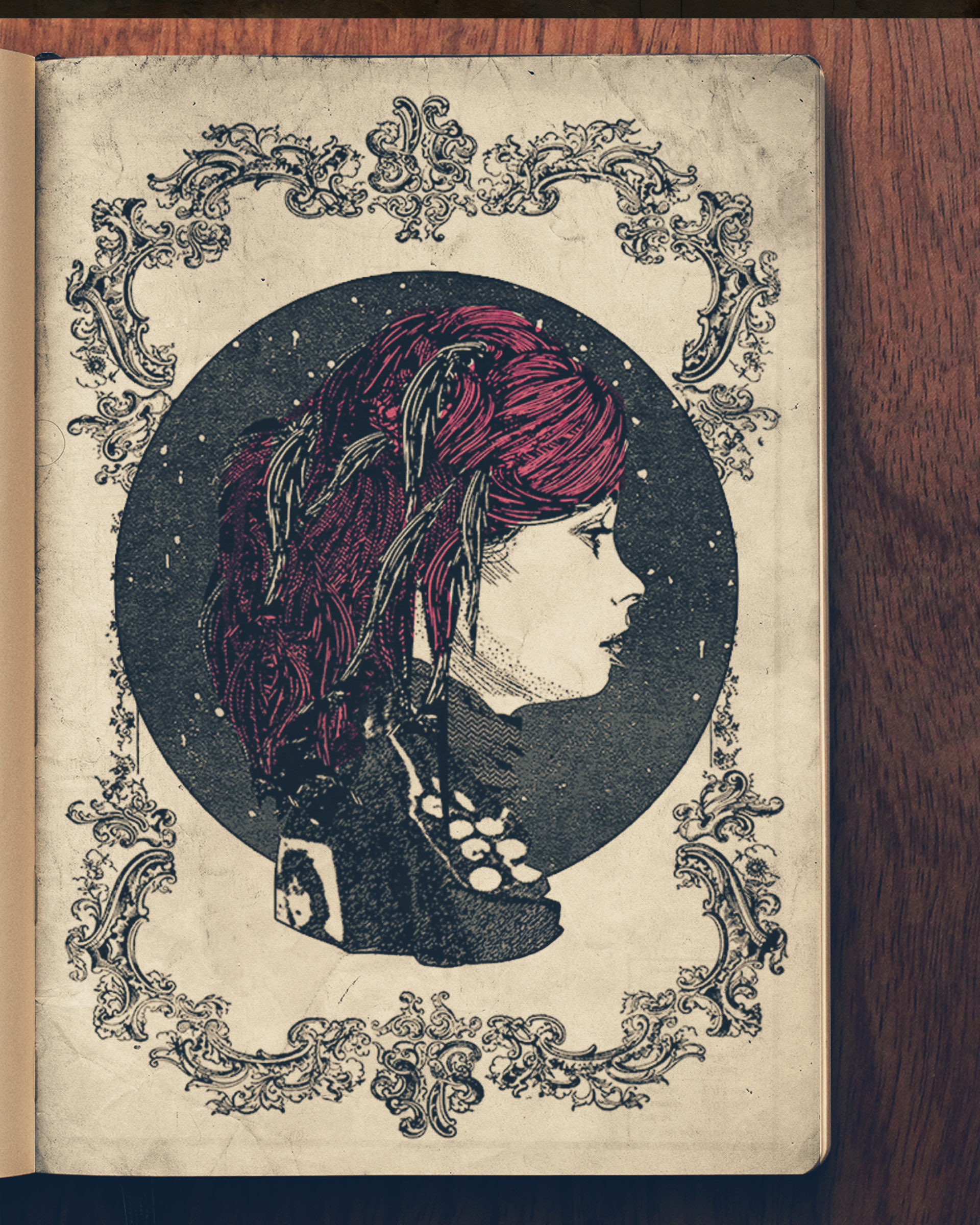 Edwardian Punks Ink Experiments Hari Ren Arts