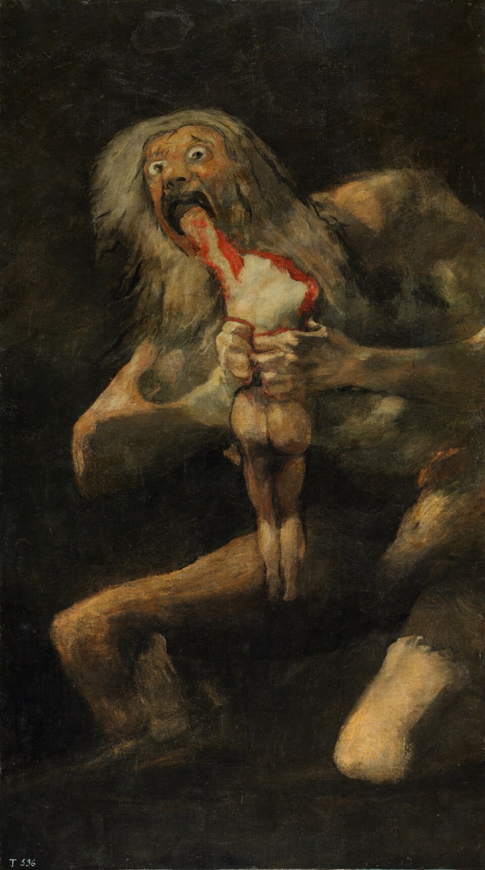 Saturn Devouring His Son by Francisco Goya