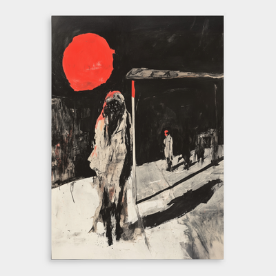 343 Bus Stop Print