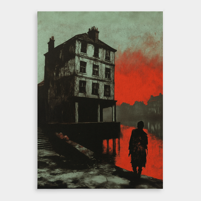 Brackenwell House Along The Mirebrook River Print