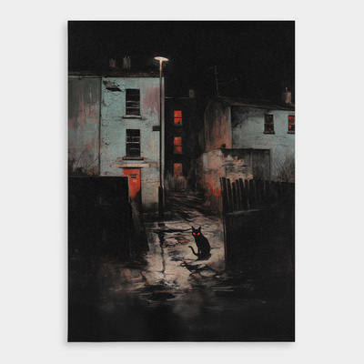 Brinkrow End Terrace Print