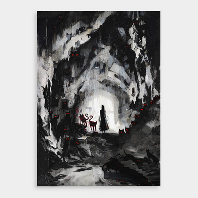 Cave of the Cats Print
