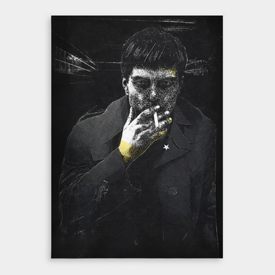 Ian In Hulme, Manchester, England Print