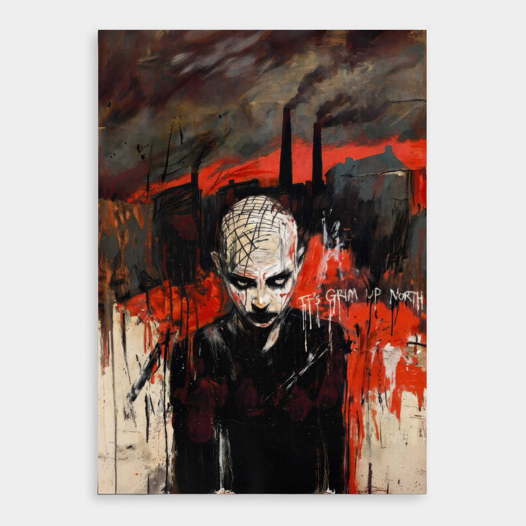 Its Grim Up North Print Hari Ren Arts