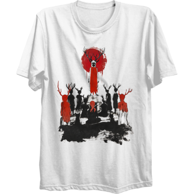 Meeting Of The Moorfolk White T-Shirt