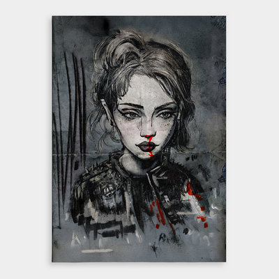 Nosebleeds & No Regrets (From “Bleeding” 2022) Print