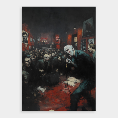 Pubs Of England – The Cracked Flag Print