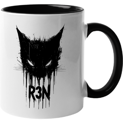 R3N Cat Logo 11oz Mug
