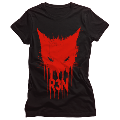 R3N Cat R Logo Ladies T-Shirt