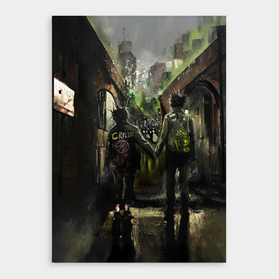 Salford, Where We Stood (Fall In Love, Not In Line – 2012) Print