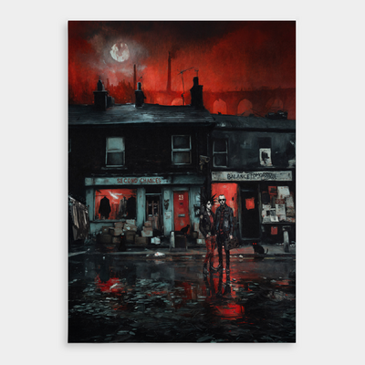 Second Chances Charity Shop Print