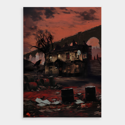 Willows Reach Print